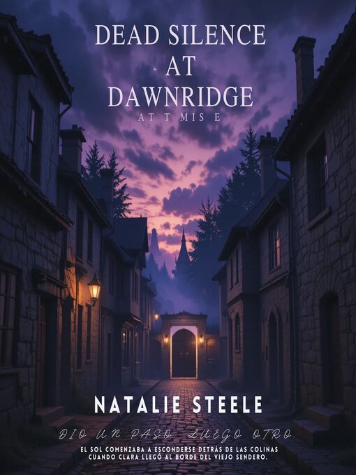 Title details for Dead Silence at Dawnridge by Natalie Steele - Available
